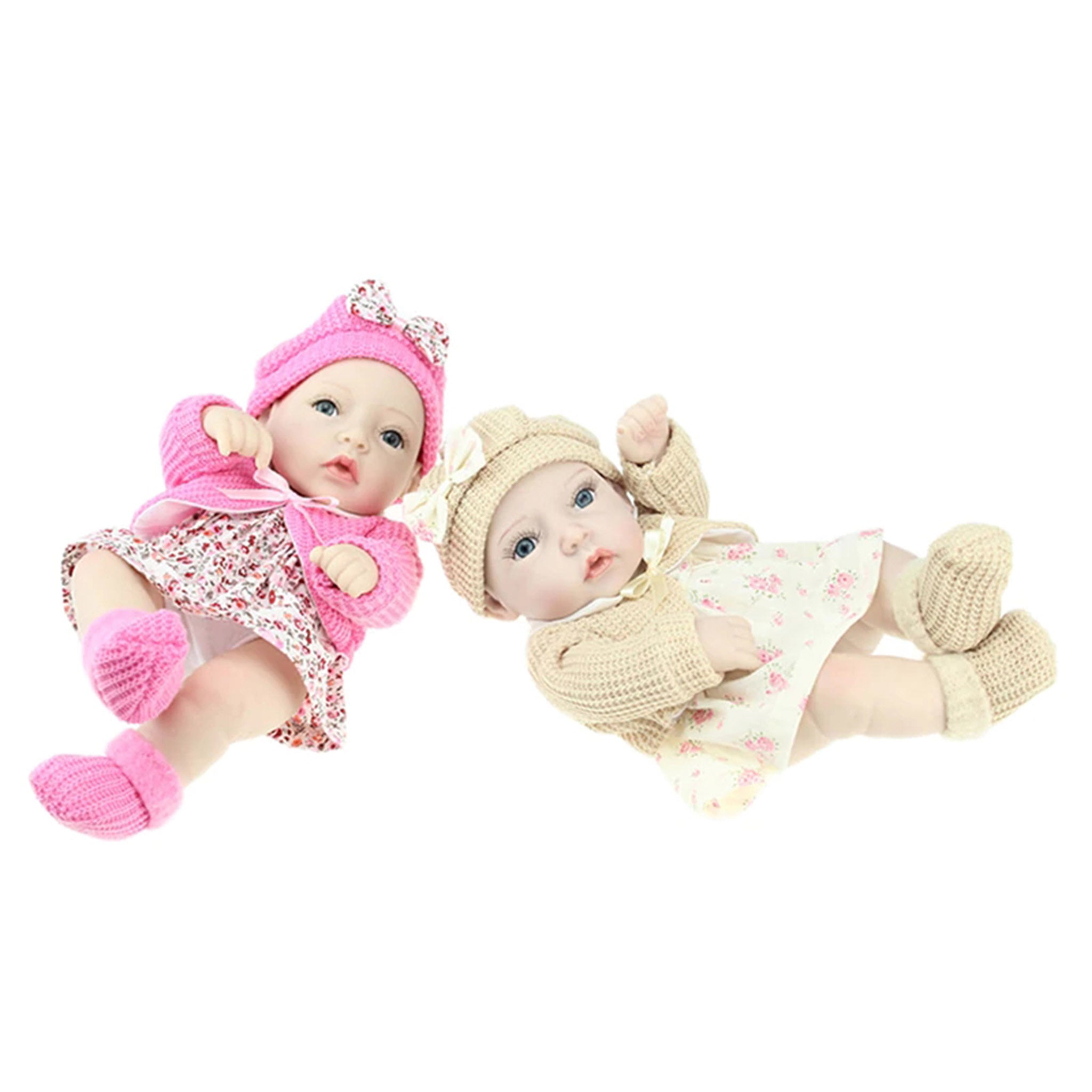 56cm Full Body Silicone Reborn Baby Doll Toy For Girl 22 Inch