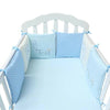 Baby Cot Bed Bumper Soft Anti-fall Toddler Crib Bumper Protector Baby Bedding Circumference Cushion Set