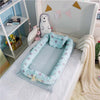 Infant Baby Nest Bed Toddler Size Nest Fish Bunny Portable Crib Sleeper Baby Artifact Bed Nest for Newborn and Toddlers