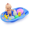 Baby Kid Bath Time Toy Set Bath Doll Duckling Marine Ball Bathroom Play Water Toys