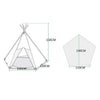 Kids Play Tent Soft Cotton Princess Playhouse Children Play Tent Toys Children Teepees For Boys Kid Tipi